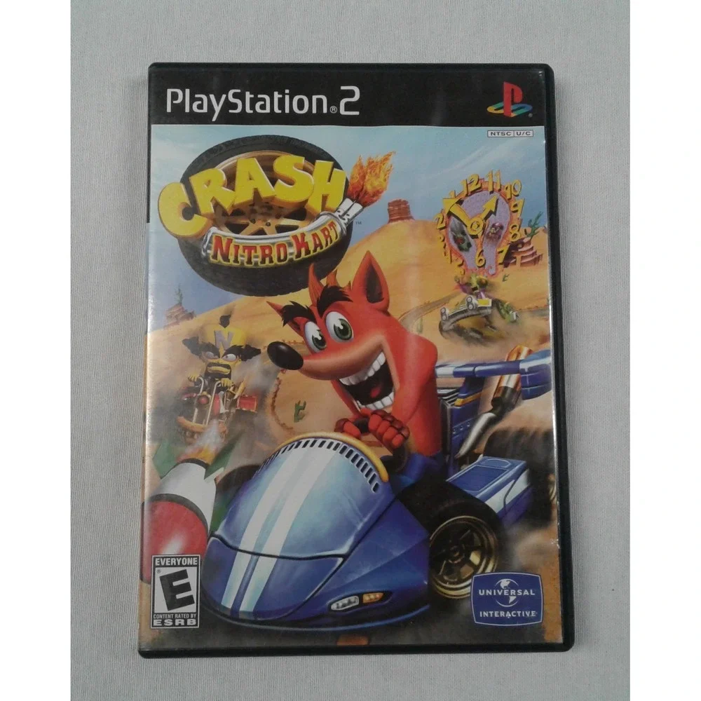 Crash Nitro Kart - Sony Playstation 2 (PS2) Video Game